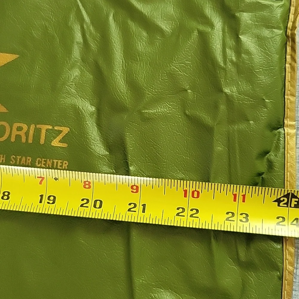 Arthur Koritz Custom Tailor Green Vintage Garment Bag Good Condition No Flaws